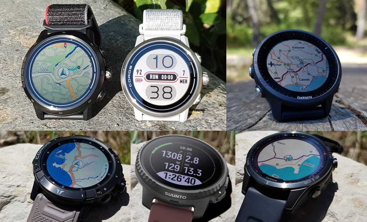 Les montres GPS avec recharge solaire