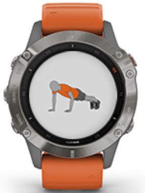 Sports comparison: Fenix 7 offers animated Yoga, Pilates and Bodybuilding exercises Animated exercises